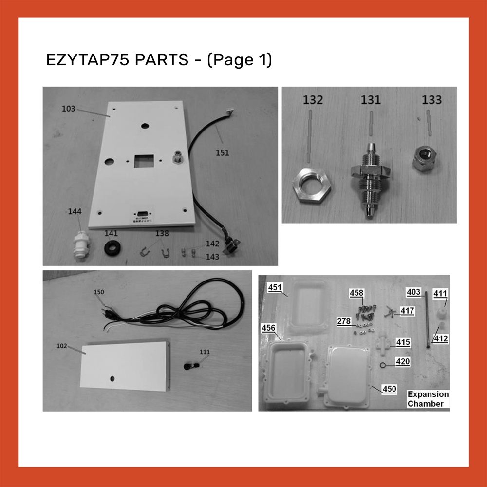 EZYTAP75 PARTS 