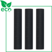 3 x Green Carbon Block Filter Candle 