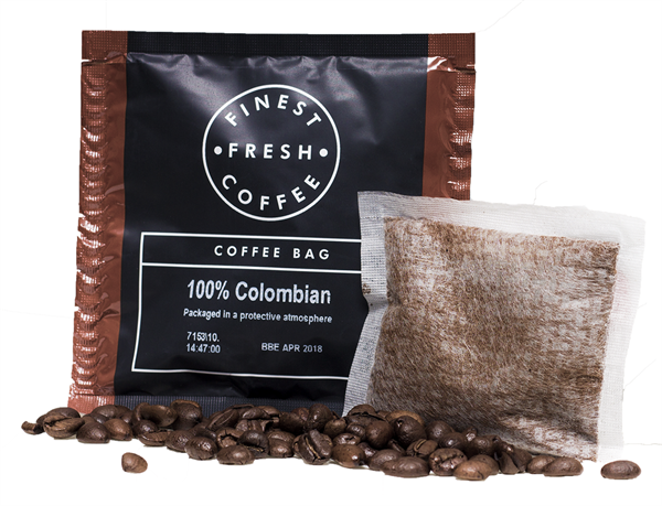 100% Colombian Coffee Bags - Cafetiere style coffee